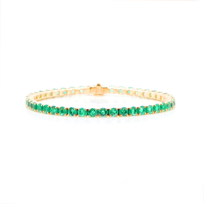 8.15 cts Emerald Bracelet