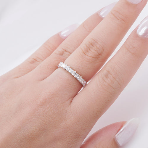 1.77 cts Princess Diamond Eternity Ring