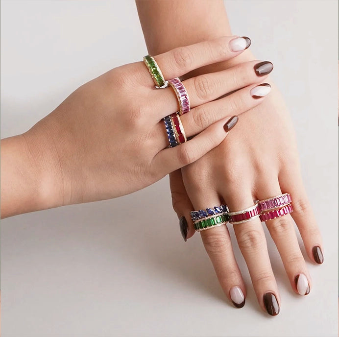 10 Carat Eternity Rings