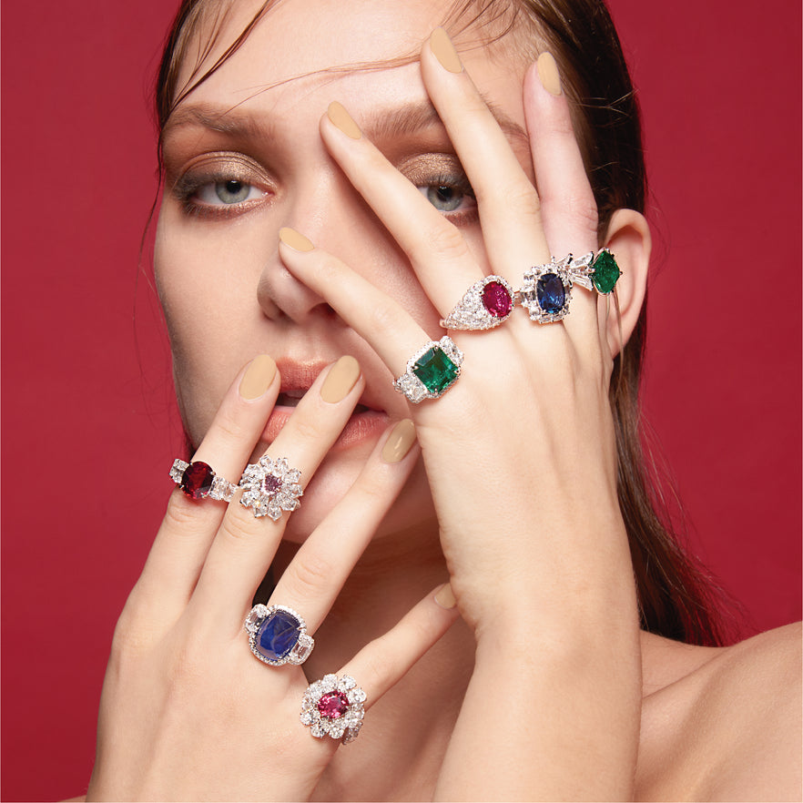 luxury cocktail ring settings