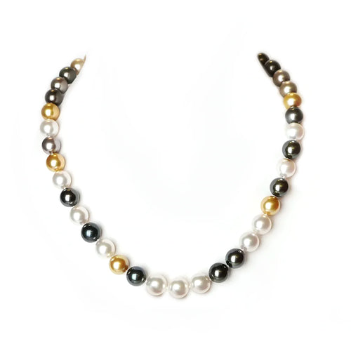43.00 cts Multi Pearls Necklace