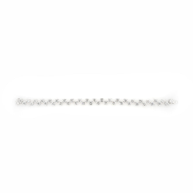 10.50 cts White Diamond Bracelet