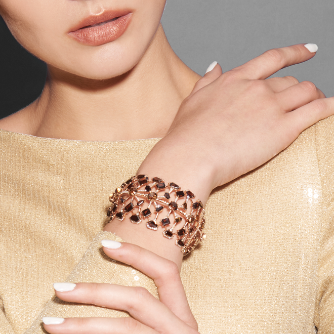 26.93 / 23.18 cts Fancy Brown Diamond Bangle (ENQUIRE)