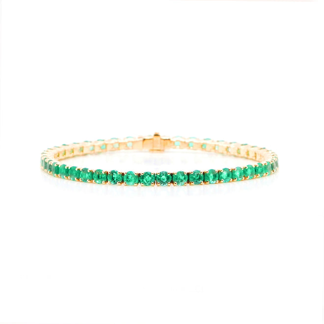  8.15 cts Emerald Bracelet