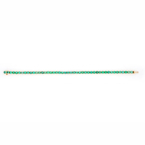  8.15 cts Emerald Bracelet