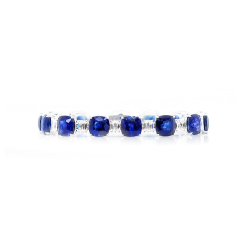 40.03 cts Blue Sapphire with Diamond Bracelet