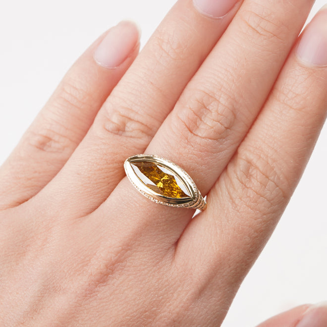 2.06 cts Fancy Diamond Ring