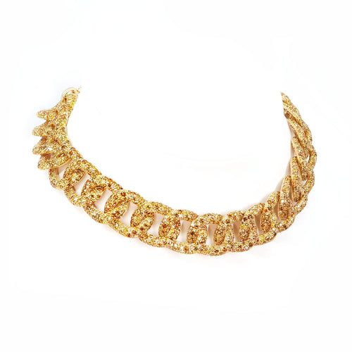 86.72 cts Round Fancy Yellow Diamond Necklace (ENQUIRE)