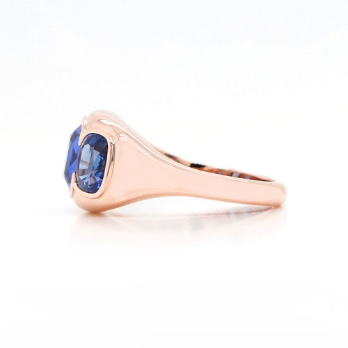 5.36 cts Blue Sapphire Ring